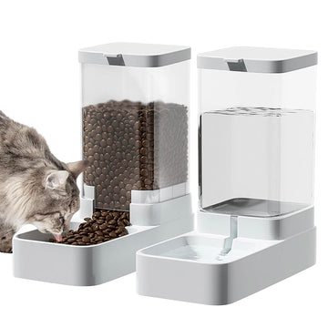 Automatic Cat Feeder and Cat Water Dispenser